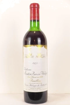 photo 1973 Pauillac Château Mouton Baron Philippe de Rothschild Grand Cru Classé Rouge Bordeaux