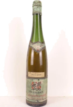 photo 1955 Gewurztraminer Charles Deybach Grande Réserve Blanc Alsace