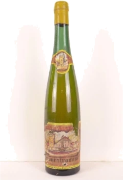 photo 1940 à 1950 Gewurztraminer Producteurs Réunis Non Millésimé Années 1940 à 1950 Blanc Alsace