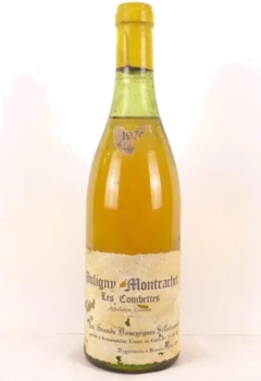 photo 1970 Puligny-Montrachet Négoce les Combettes Année À Peine Lisible) Blanc Bourgogne