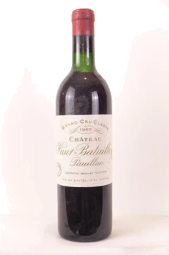 photo 1965 Pauillac Château Haut-Batailley Grand Cru Classé Rouge Bordeaux