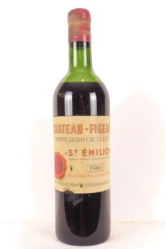 photo 1960 Saint-Émilion Château Figeac Premier Grand Cru Classé Rouge Bordeaux