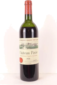 photo 1978 Saint-Émilion Château Pavie Premier Grand Cru Classé Capsule Abîmée) Rouge Bordeaux