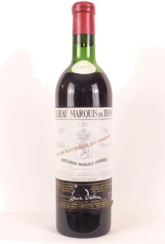 photo 1967 Margaux Château Marquis de Terme Grand Cru Classé Rouge Bordeaux