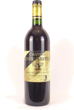 photo 1992 Pessac-Léognan Château Latour Martillac Grand Cru Classé Étiquette Usée) Rouge Bordeaux