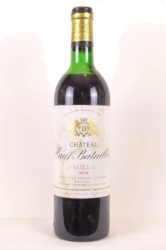 photo 1978 Pauillac Château Haut-Batailley Grand Cru Classé b1 Rouge Bordeaux