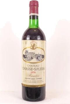 photo 1976 Moulis Château Chasse-Spleen Rouge Bordeaux