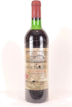 photo 1975 Saint-Émilion Château Pavie Decesse Grand Cru Classé Rouge Bordeaux