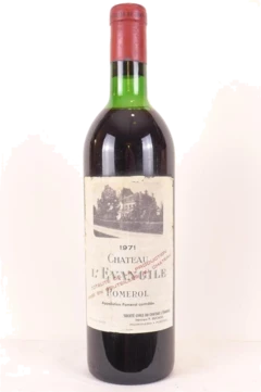 photo 1971 Pomerol Château l'Évangile Étiquette Usée) Rouge Bordeaux