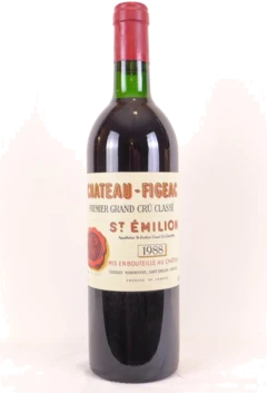 photo 1988 Saint-Émilion Château Figeac Grand Cru Classé Rouge Bordeaux