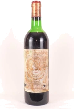 photo 1976 Pauillac Château Pichon Baron Longueville Grand Cru Classé b1 Rouge Bordeaux