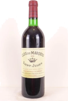 photo 1979 Saint-Julien Clos du Marquis Rouge Bordeaux