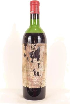 photo 1960 Pauillac Château Latour Grand Cru Classé Étiquette Abîmée) Rouge Bordeaux