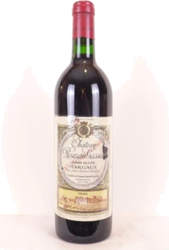 photo 1986 Margaux Château Rauzan-Gassies Grand Cru Classé Rouge Bordeaux