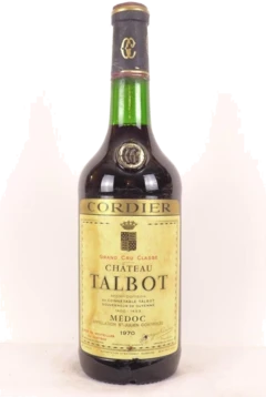 photo 1970 Saint-Julien Château Talbot Grand Cru Classé b1 Rouge Bordeaux