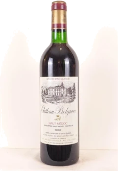 photo 1986 Haut-Médoc Château Belgrave Grand Cru Classé Rouge Bordeaux