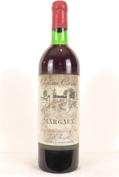 photo 1976 Margaux Château Canuet Rouge Bordeaux