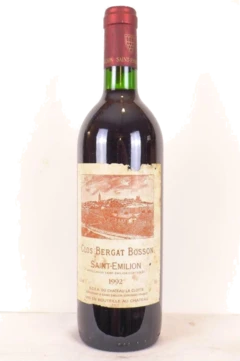 photo 1992 Saint-Émilion Clos Bergat Bosson Scea du Château la Clotte Rouge Bordeaux