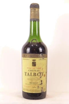 photo 1964 Saint-Julien Château Talbot Grand Cru Classé Rouge Bordeaux