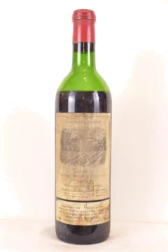 photo 1973 Pauillac Château Duhart Milon Rothschild Grand Cru Classé Capsule Abîmée) Rouge Bordeaux