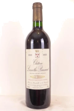 photo 2003 Pessac-Léognan Château Lamothe Bouscaut Rouge Bordeaux