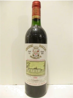 photo 1986 Margaux Château Dauzac Grand Cru Classé Rouge Bordeaux