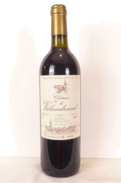 photo 1993 Saint-Émilion Château Valandraud Grand Cru 4200 Produites) Rouge Bordeaux