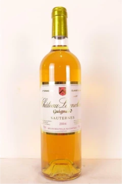 photo 2004 Sauternes Château Lamothe Guignard Grand Cru Classé Liquoreux Bordeaux