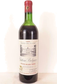 photo 1969 Haut-Médoc Château Belgrave Grand Cru Classé Rouge Bordeaux