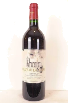 photo 1993 Saint-Julien Château Lagrange Grand Cru Classé Étiquette Abîmée b1 Rouge Bordeaux