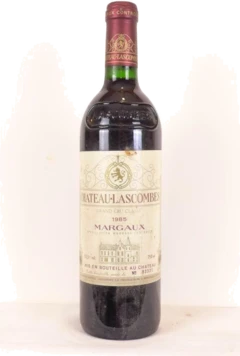 photo 1985 Margaux Château Lascombes Grand Cru Classé Rouge Bordeaux