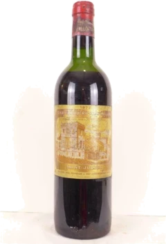 photo 1977 Saint-Julien Château Ducru-Beaucaillou Grand Cru Classé Étiquette Sale) Rouge Bordeaux