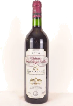 photo 1998 Bordeaux Château Grand Picque-Caillou Rouge Bordeaux