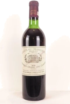 photo 1970 Margaux Château Margaux Grand Cru Classé b1 Rouge Bordeaux