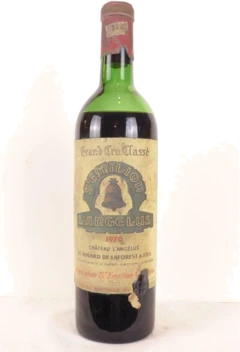 photo 1970 Saint-Émilion Château l'Angélus Grand Cru Classé Étiquette Abîmée) Rouge Bordeaux