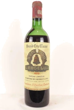 photo 1970 Saint-Émilion Château l'Angélus Grand Cru Classé b4 Rouge Bordeaux