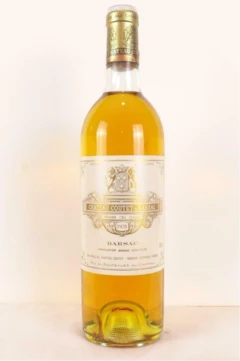 photo 1978 Sauternes Château Coutet Grand Cru Classé Liquoreux Bordeaux