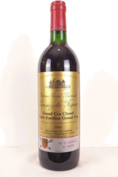 photo 1985 Saint-Émilion Château Grand Barrail Lamarzelle Figeac Grand Cru Rouge Bordeaux