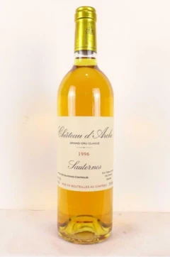 photo 1996 Sauternes Château d'Arche Grand Cru Classé Liquoreux Bordeaux