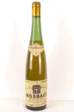 photo 1964 Gewurztraminer Mosbach Réserve Blanc Alsace