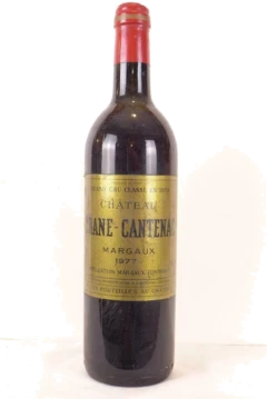 photo 1977 Margaux Château Brane-Cantenac Grand Cru Classé Rouge Bordeaux