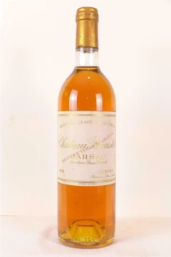 photo 1989 Sauternes Château Broustet Grand Cru Classé Liquoreux Bordeaux