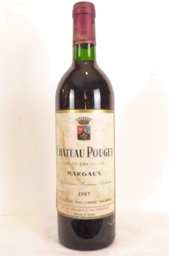 photo 1987 Margaux Château Pouget Grand Cru Classé Rouge Bordeaux