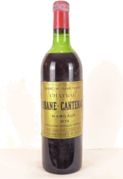 photo 1974 Margaux Château Brane-Cantenac Grand Cru Classé Rouge Bordeaux