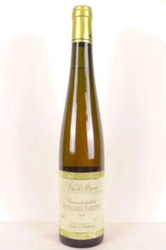 photo 1997 Gewurztraminer Cave d'Obernai Vendanges Tardives Liquoreux Alsace