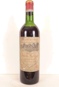 photo 1960 Saint-Estèphe Château Calon-Ségur Grand Cru Classé Rouge Bordeaux