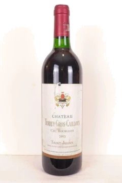 photo 1993 Saint-Julien Château Terrey-Gros-Caillou Cru Bourgeois Rouge Bordeaux