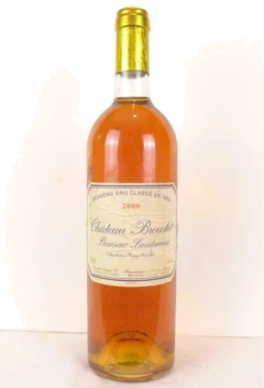 photo 2000 Sauternes Château Broustet Grand Cru Classé b1 Liquoreux Bordeaux