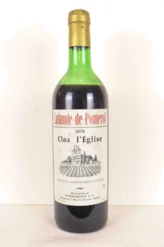 photo 1979 Lalande de Pomerol Clos l'Église Rouge Bordeaux