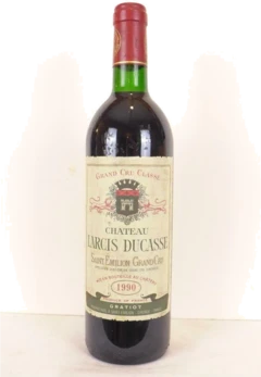 photo 1990 Saint-Émilion Château Larcis Ducasse Grand Cru Classé Rouge Bordeaux